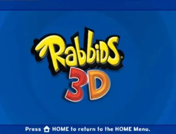 Rabbids Travel in Time 3D (Europe)(En,Fr,Ge,It,Es,Nl,Da,Sv,No,Po) screen shot title